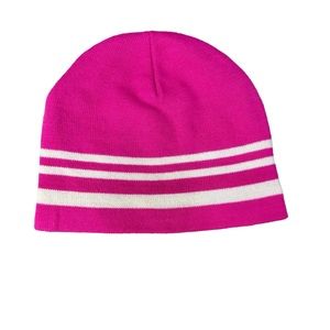 Pink adult beanie